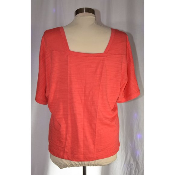 Anthropologie Coral Tshirt size M - Picture 3 of 10
